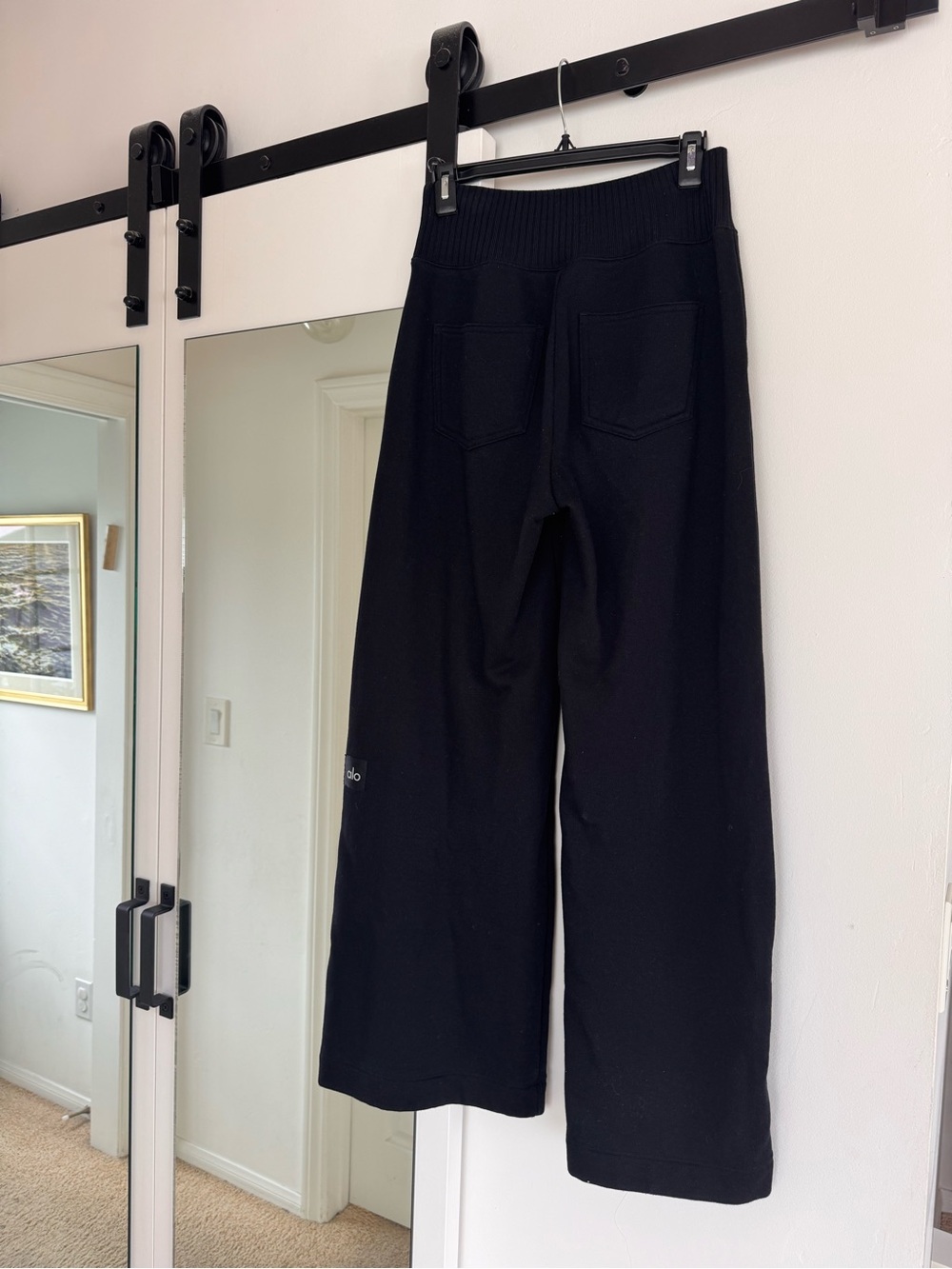 Alo Serenity Wide Leg Sweatpant - Picture 7 of 10